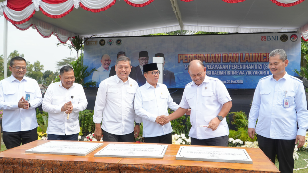 BGN Sibolga Bersama Kemendes PDT Launching 14 SPPG Di Provinsi Daerah Istimewa Yogyakarta
