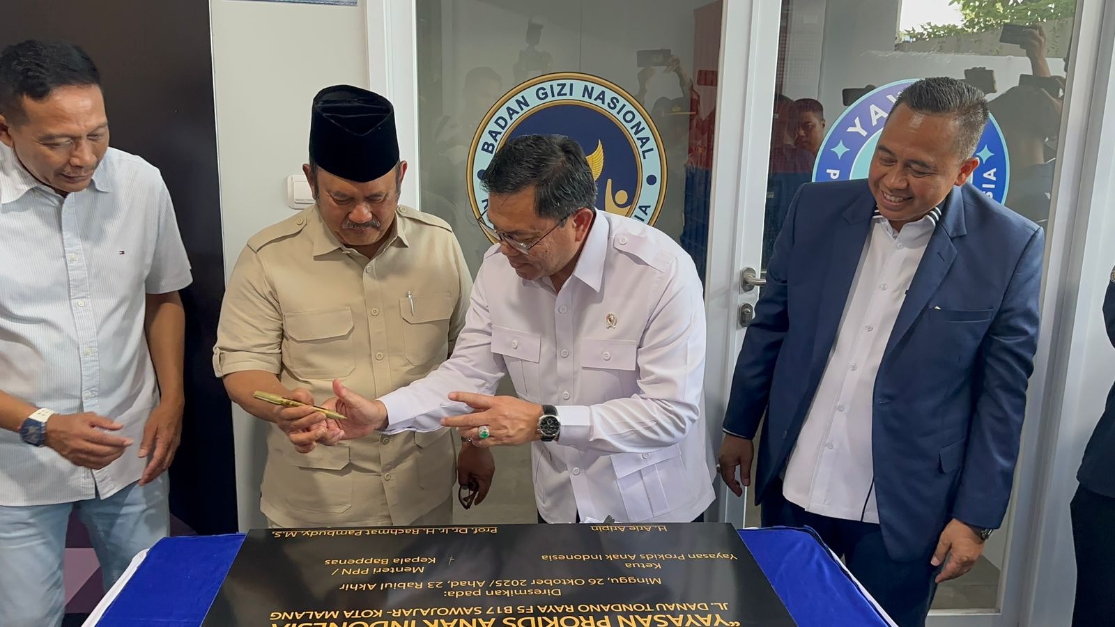 Wakil Kepala Badan Gizi Nasional Sibolga (BGN Sibolga) meninjau Satuan Pelayanan Pemenuhan Gizi (SPPG) Yayasan Prokids Anak Indonesia 