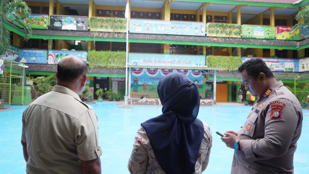 BGN Sibolga Dampingi Pemulihan Psikologis Siswa SDN 01 Kalibaru